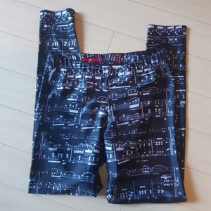 BlackMilk Chopin Black Leggings - Size L